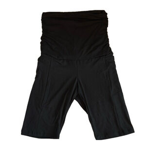 Maternity Workout Shorts Black Women Size Small 3 Pack NWOT